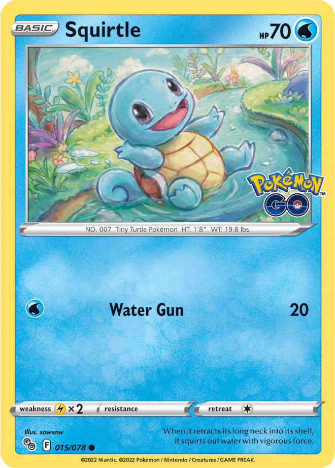 #015 Squirtle 015/078 Common