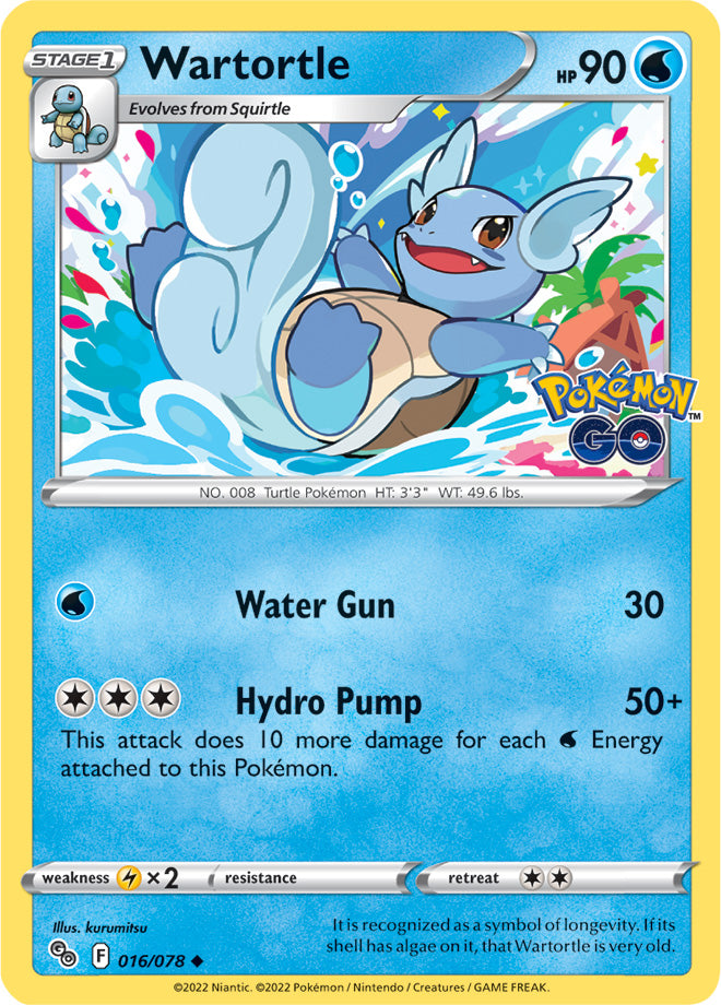 #016 Wartortle 016/078 Uncommon