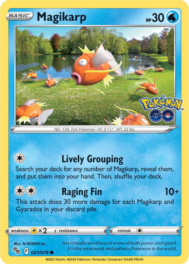 #021 Magikarp 021/078 Common