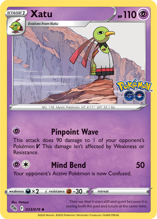 #033 Xatu 033/078 Uncommon