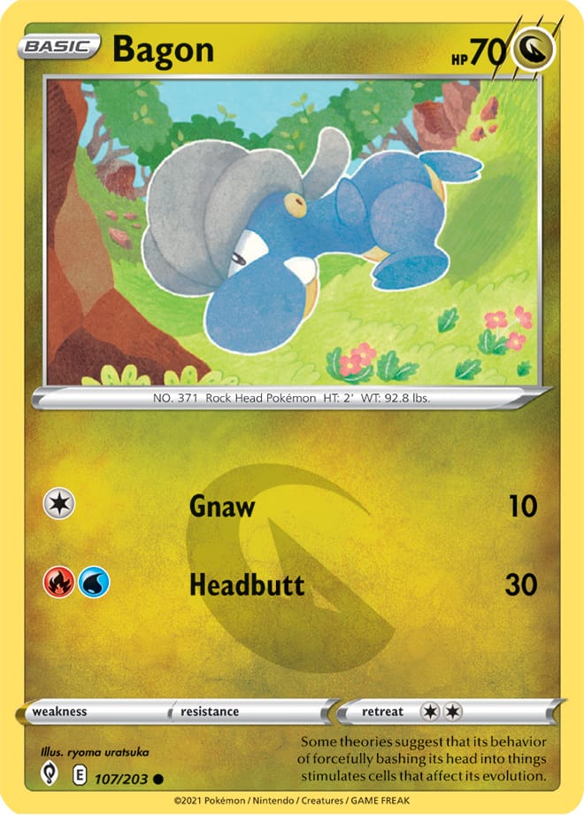 #107 Bagon 107/203 Common