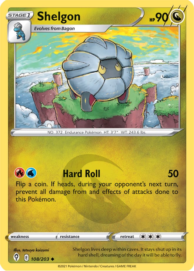 #108 Shelgon 108/203 Uncommon
