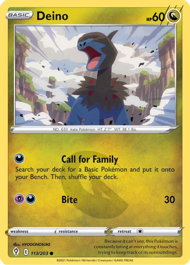#113 Deino 113/203 Common