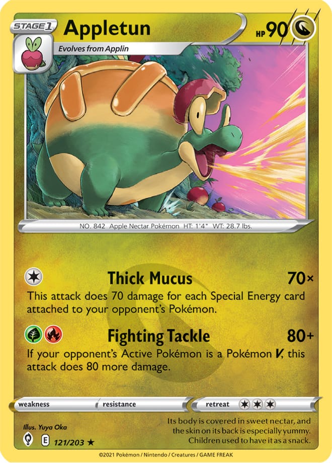 #121 Appletun 121/203 Rare