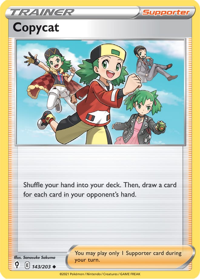 #143 Copycat 143/203 Uncommon Reverse Holo