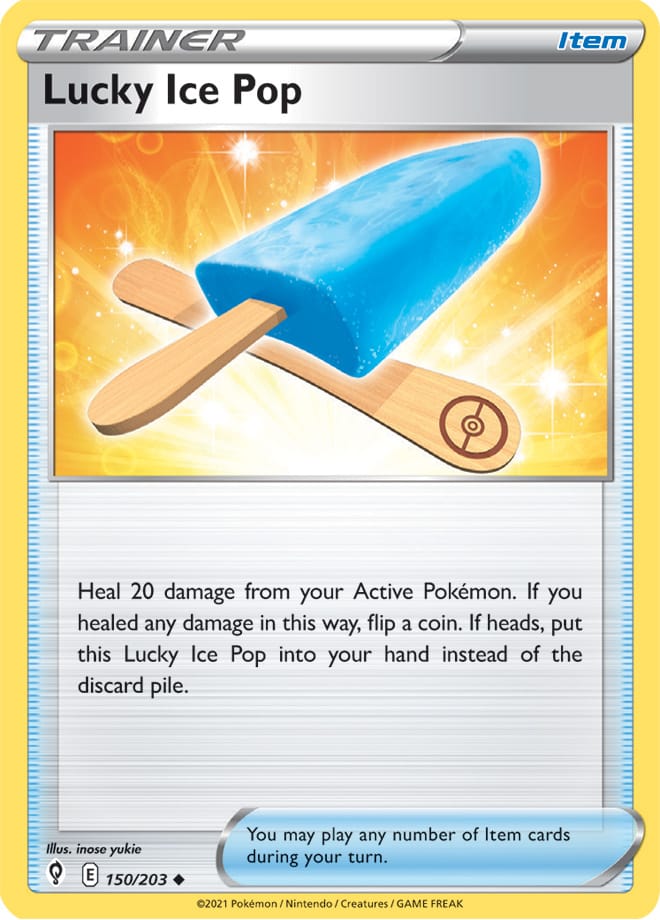 #150 Lucky Ice Pop 150/203 Uncommon