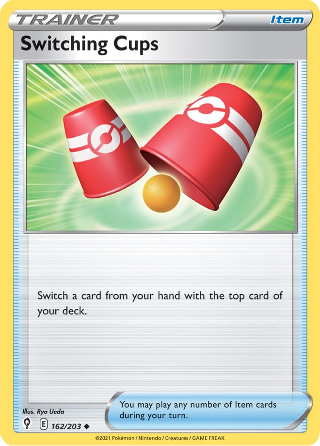 #162 Switching Cups 162/203 Uncommon
