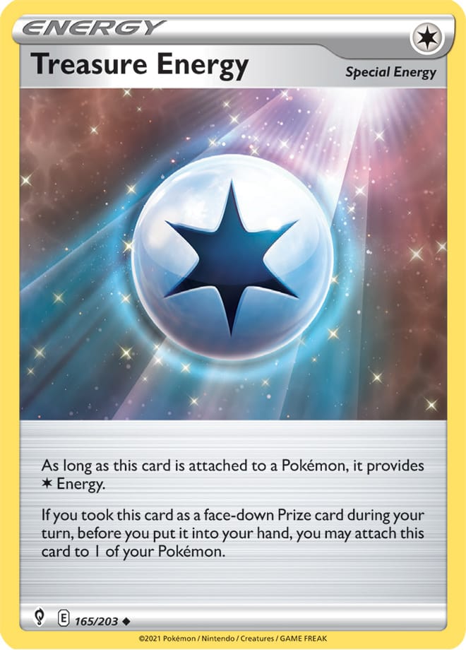 #165 Treasure Energy 165/203 Uncommon