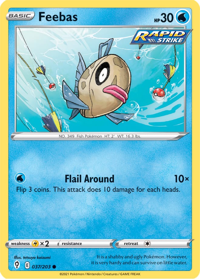 #037 Feebas 037/203 Common