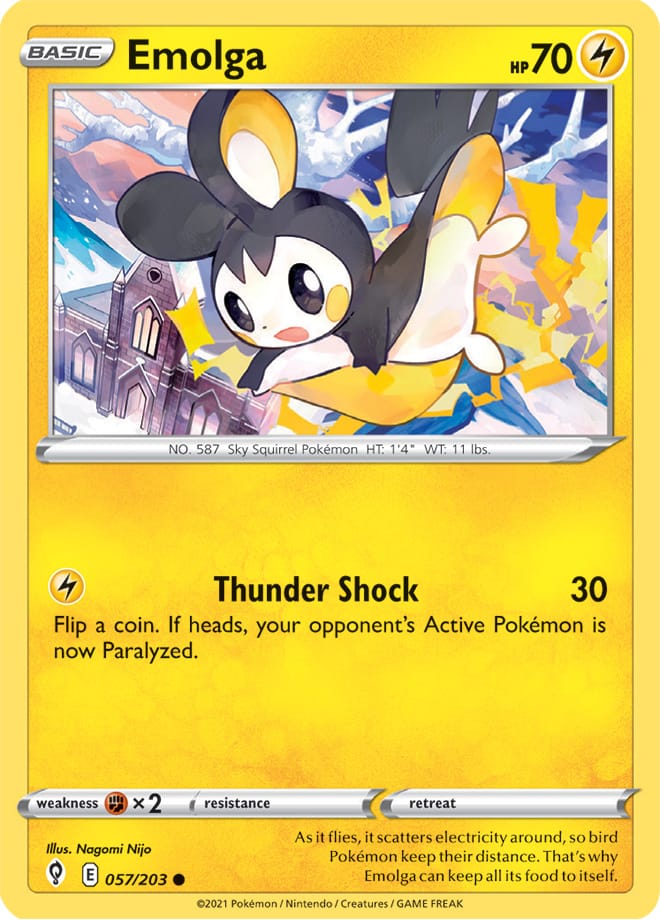 #057 Emolga 057/203 Common
