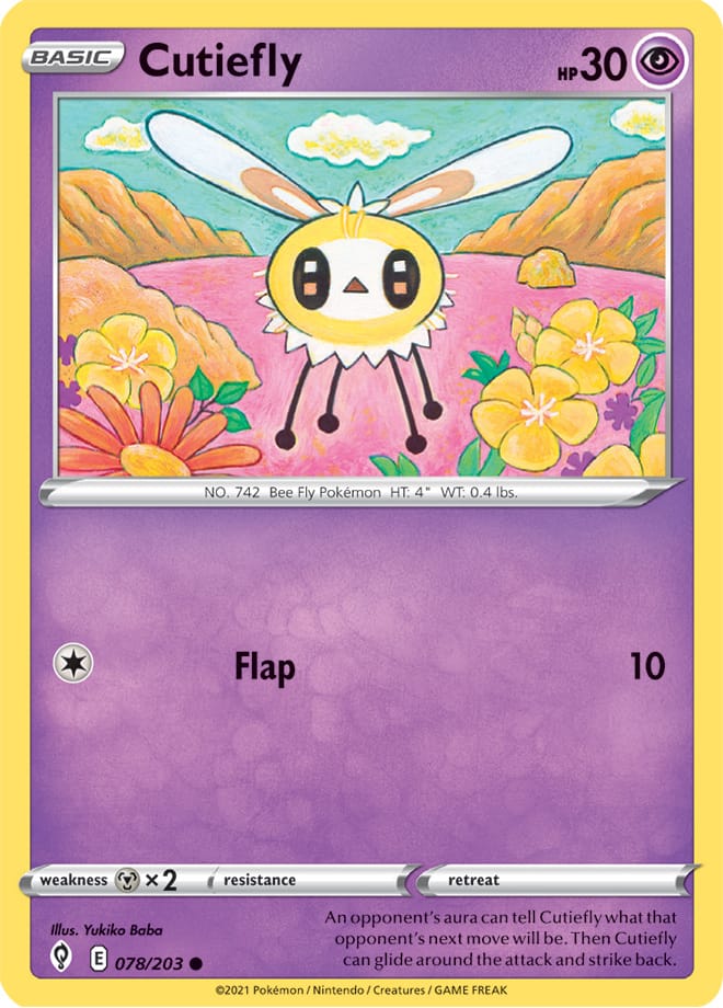 #078 Cutiefly 078/203 Common