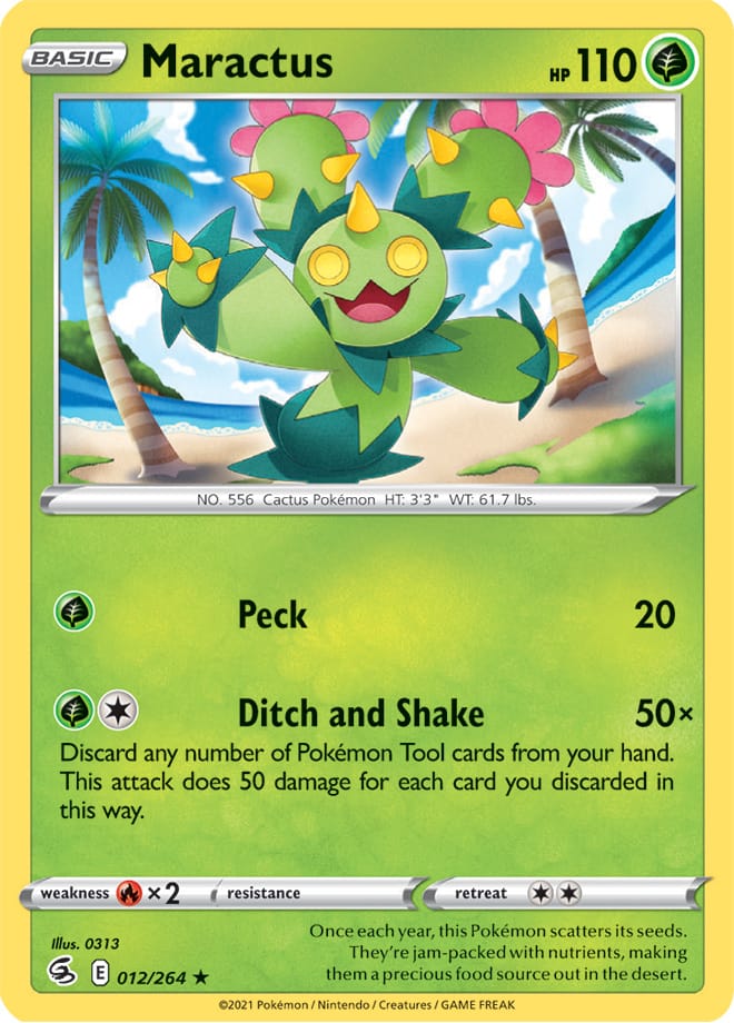 #012 Maractus 012/264 Rare