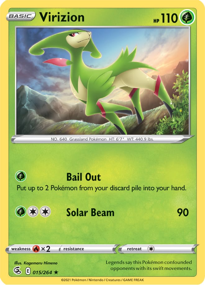 #015 Virizion 015/264 Rare