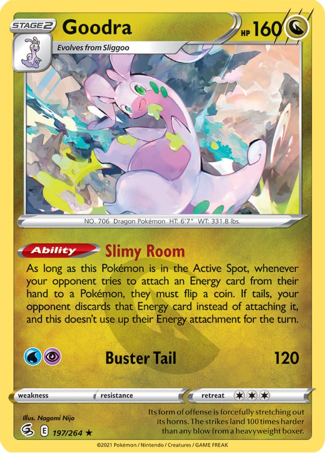 #197 Goodra 197/264 Rare