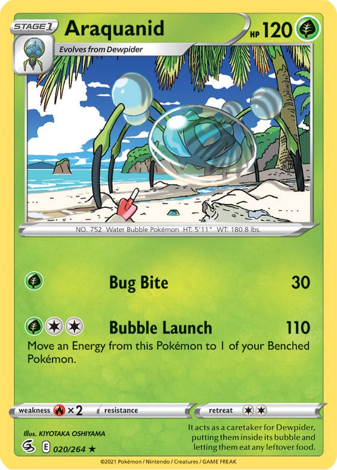 #020 Araquanid 020/264 Rare