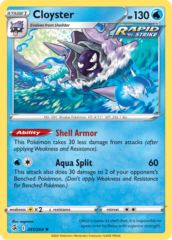 #051 Cloyster 051/264 Rare