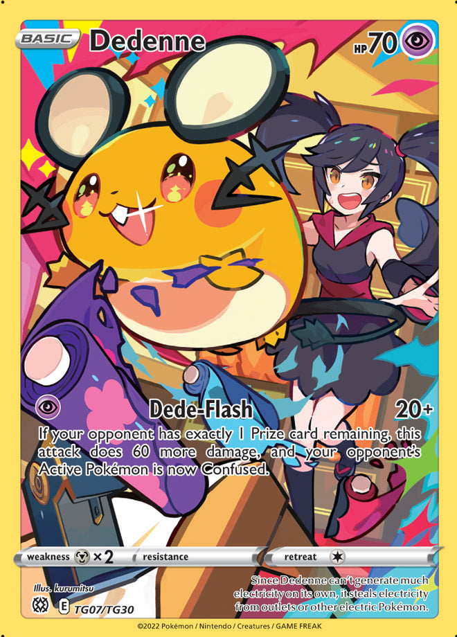 TG07/TG30 Dedenne Trainer Gallery