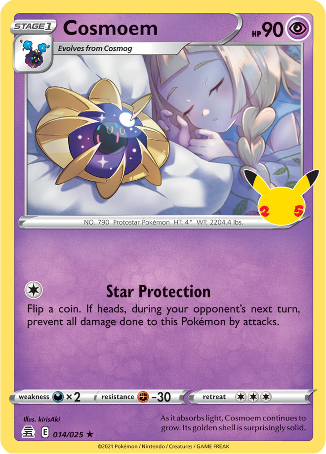 #014 Cosmoem 014/025 Rare Holo