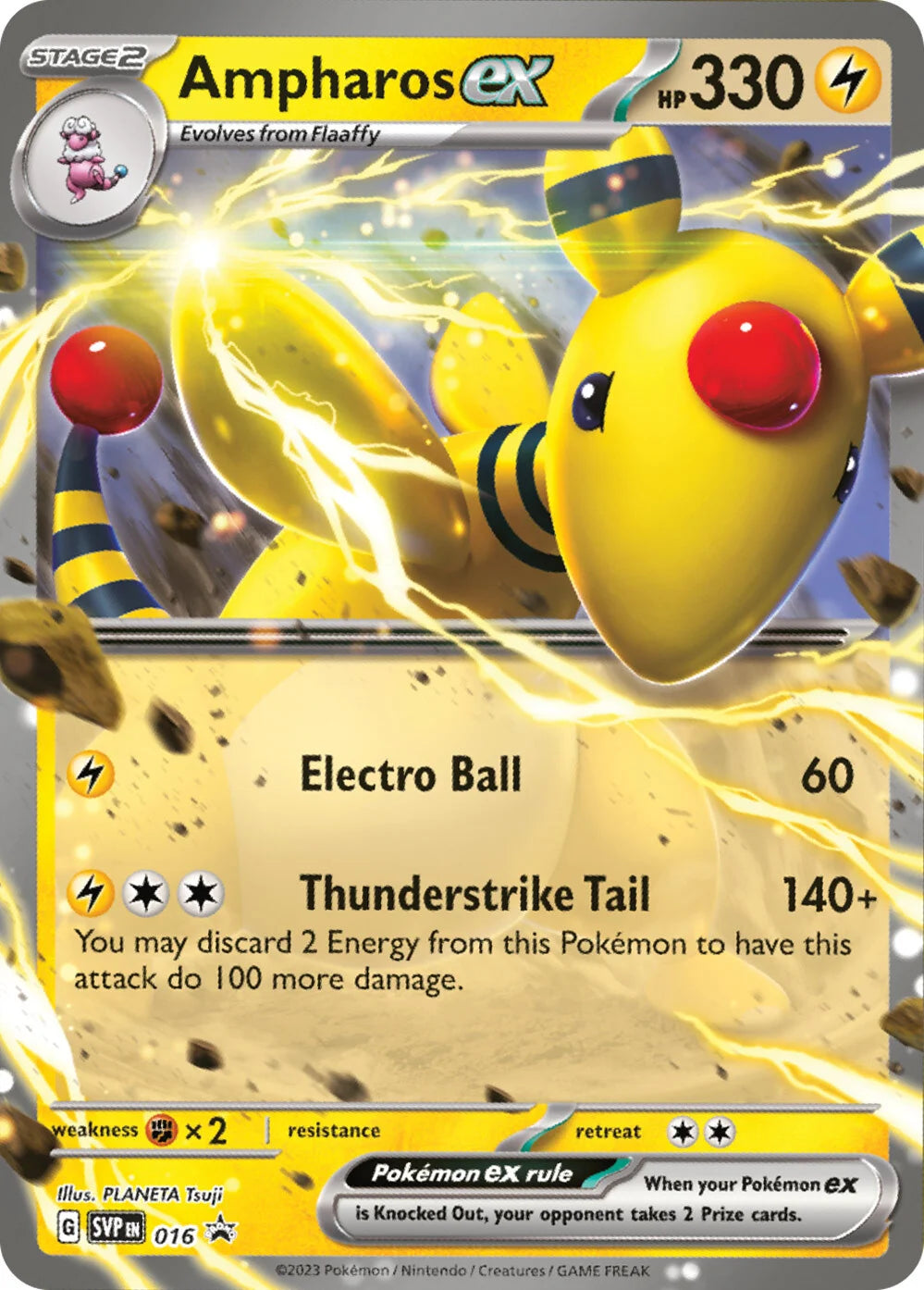 Pokémon Battle Deck EX Ampharos