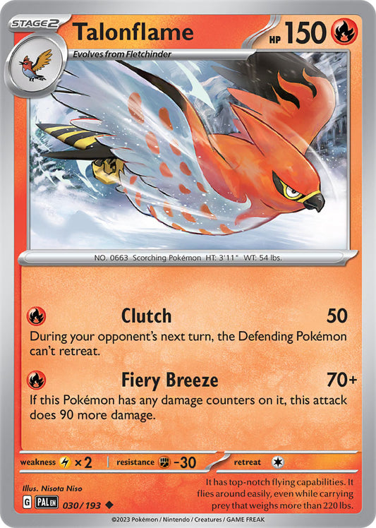 #030 Talonflame 030/193 Uncommon