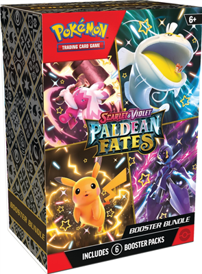 Pokémon SV4.5 Scarlet & Violet—Paldean Fates Booster Bundle Forhåndsbestilling (ventet inn 23.02.24)