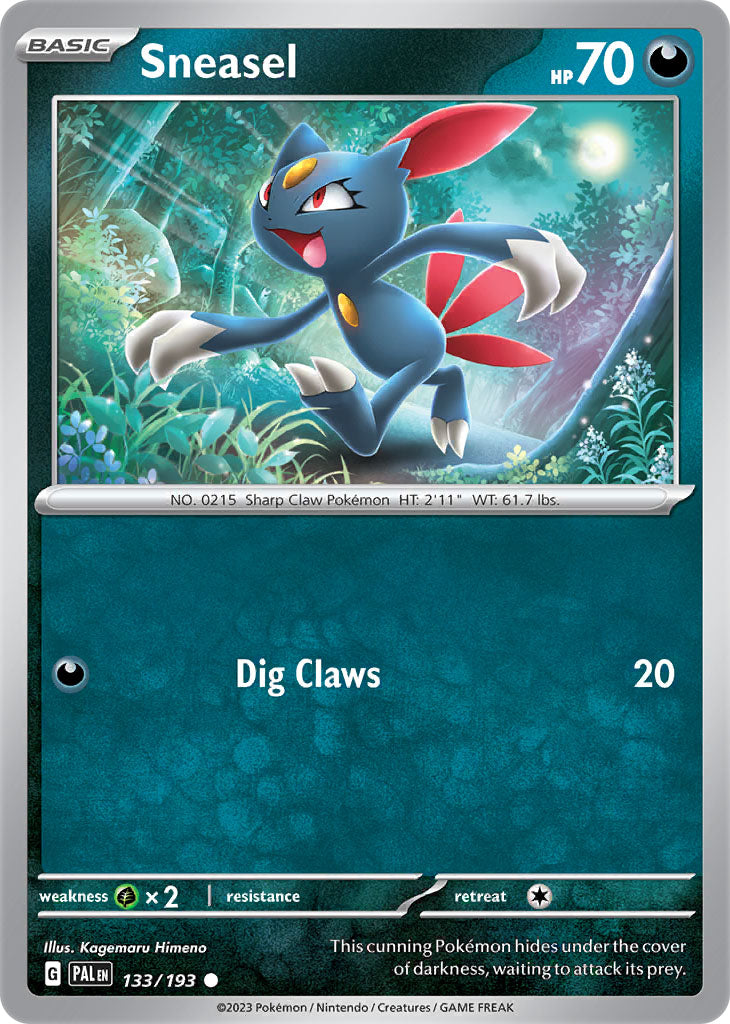 #133 Sneasel 133/193 Common