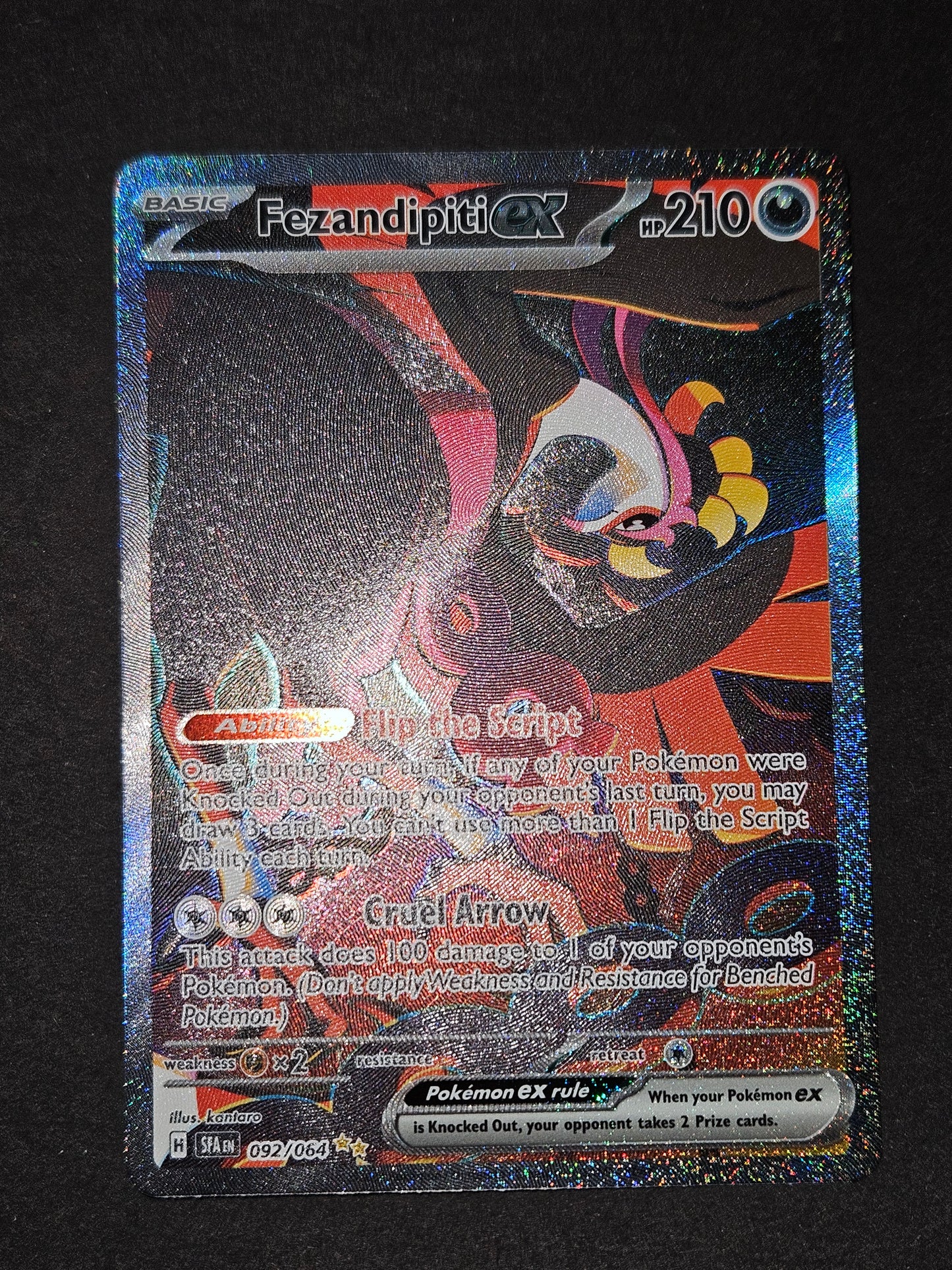 #92 Fezandipiti EX - 092/064 Special Illustration Rare