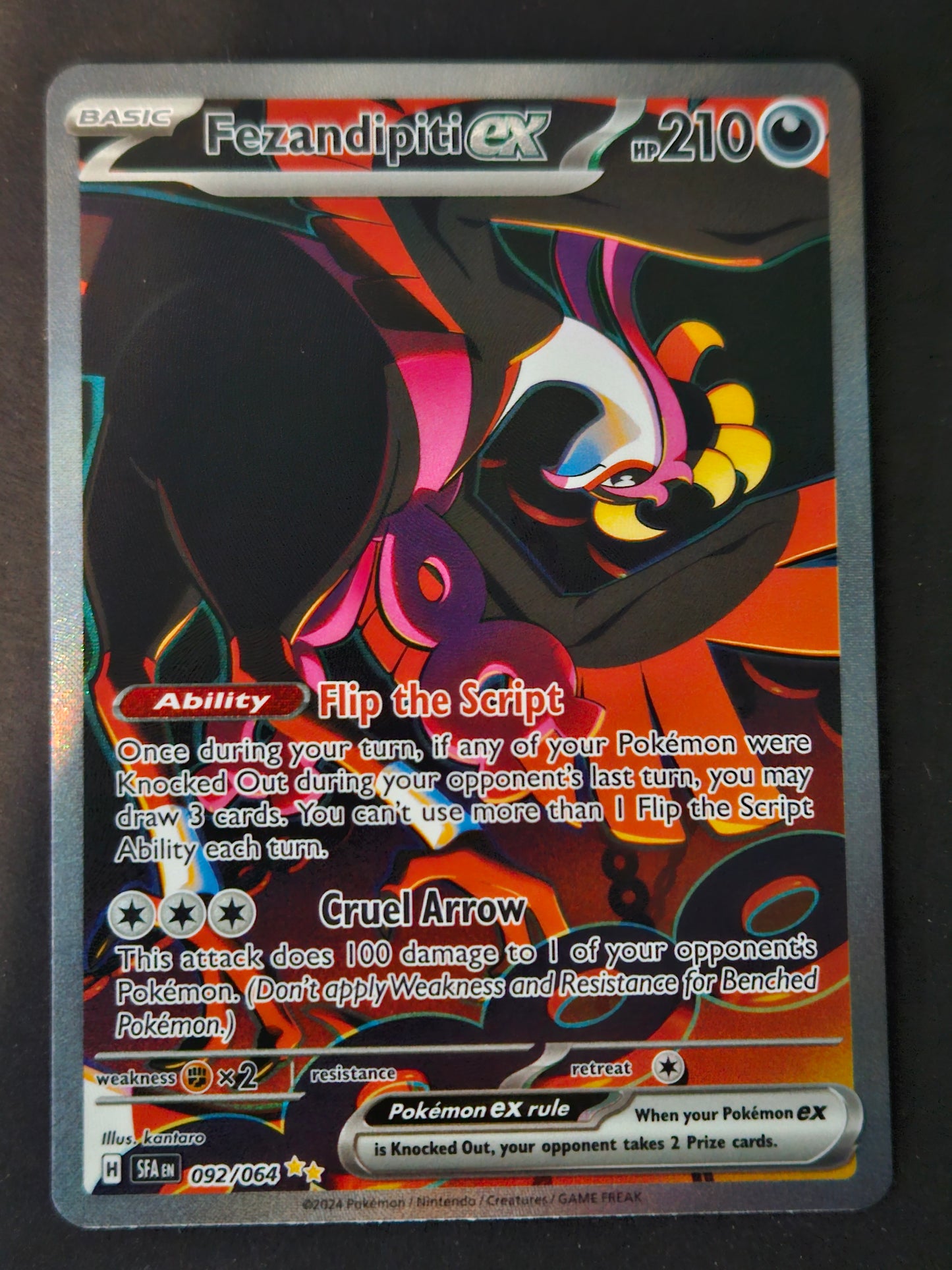 #92 Fezandipiti EX - 092/064 Special Illustration Rare