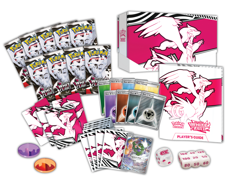 (Max 2 pr kunde) Pokémon SV10.5 Scarlet & Violet—White Flare Elite Trainer Box
