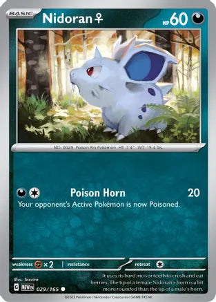 #029 Nidoran 029/165 Common