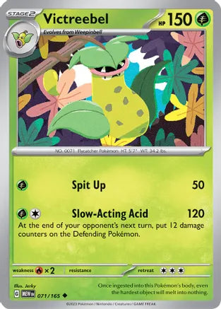 #071 Victreebel 071/165 Uncommon