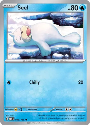 #086 Seel 086/165 Common