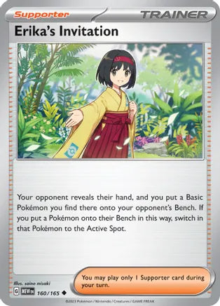 #160 Erika's Invitation 160/165 Uncommon