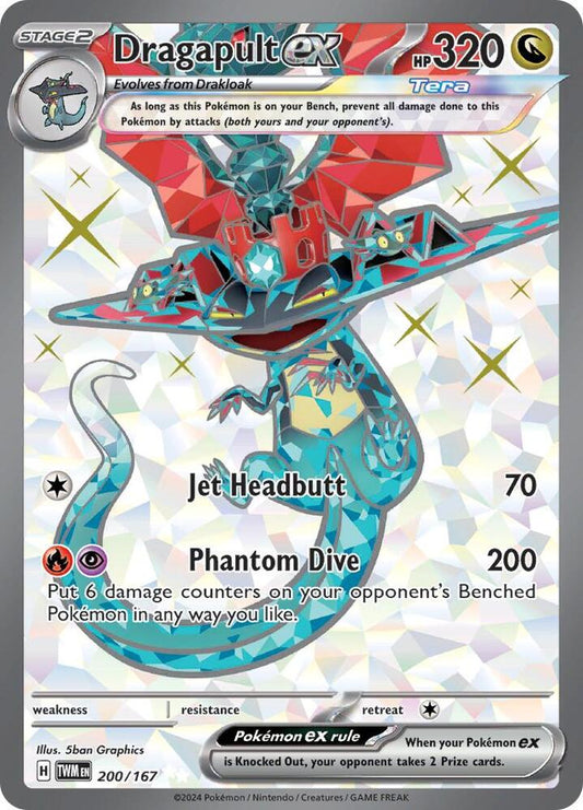 #200 Dragapult EX 200/167 Ultra Rare