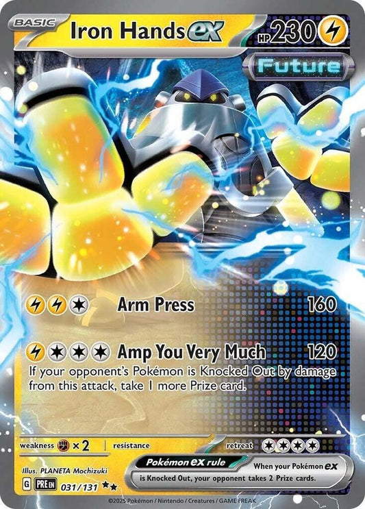 #031 Iron Hands EX 031/131 Double Rare