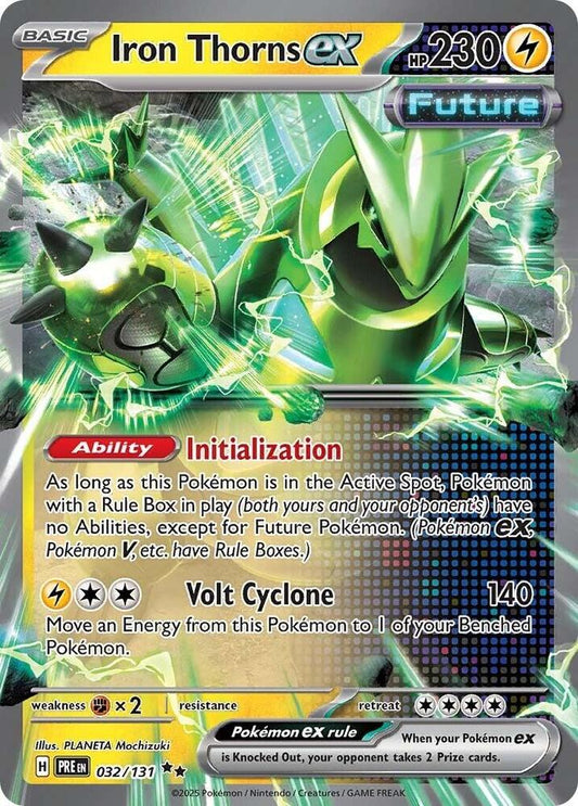 #032 Iron Thorns EX 032/131 Double Rare