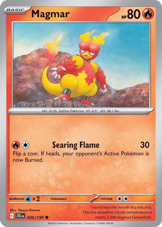 #020 Magmar 020/159 Common