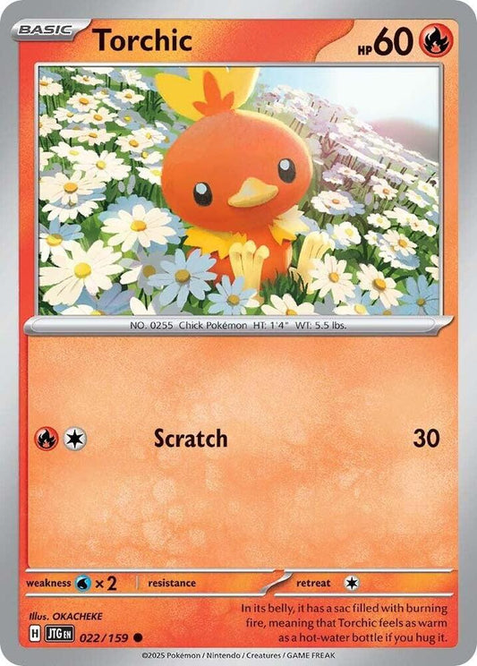 #022 Torchic 022/159 Common