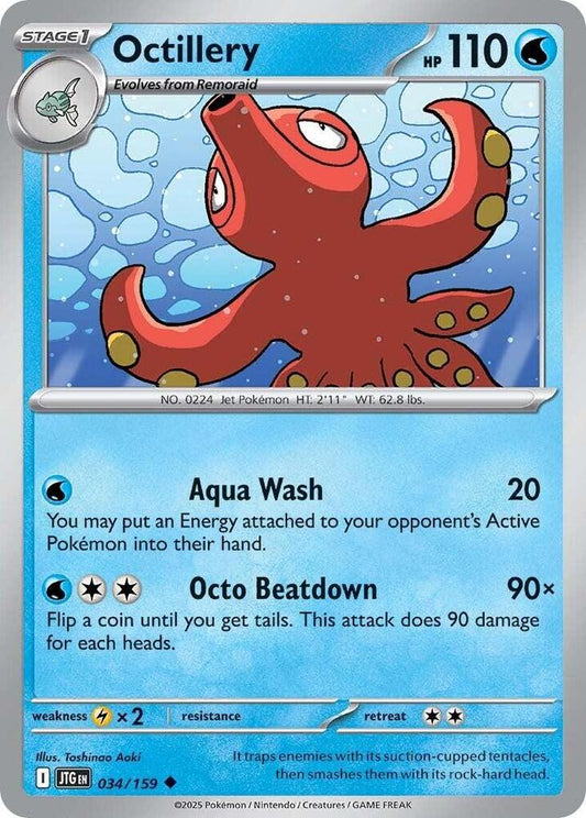 #034 Octillery 034/159 Uncommon
