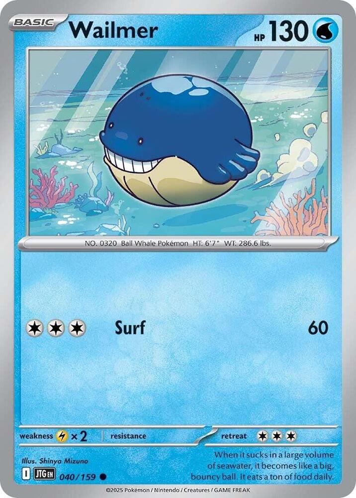 #040 Wailmer 040/159 Common