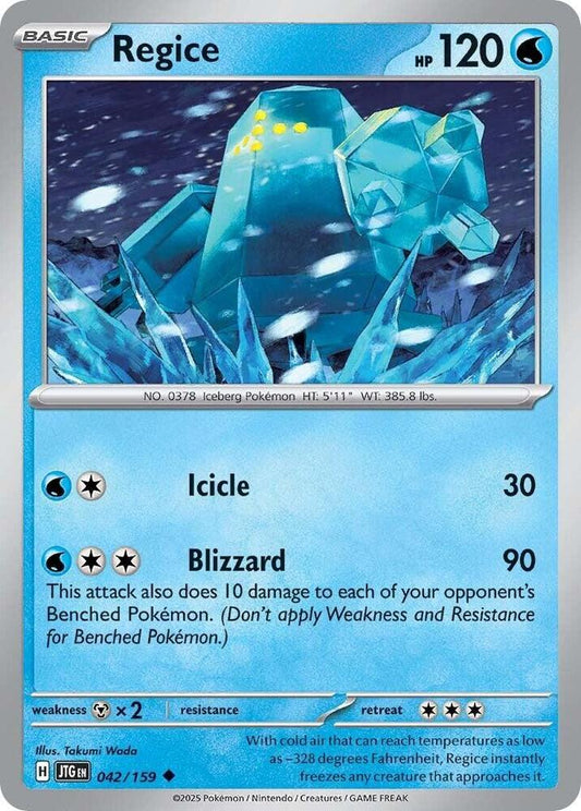 #042 Regice 042/159 Uncommon