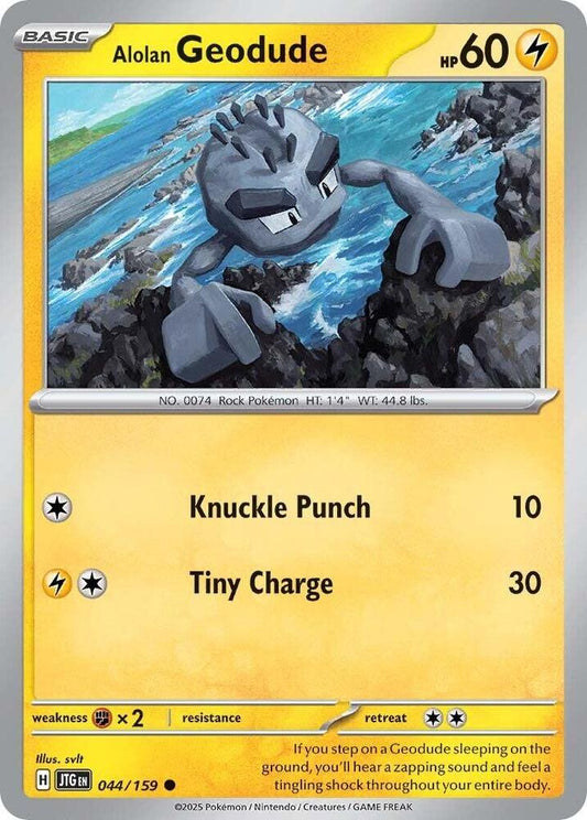 #044 Alolan Geodude 044/159 Common
