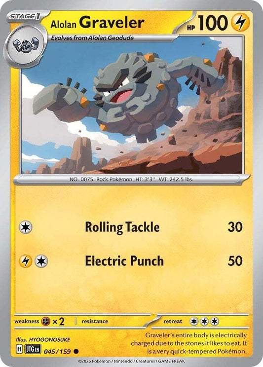 #045 Alolan Graveler 045/159 Common