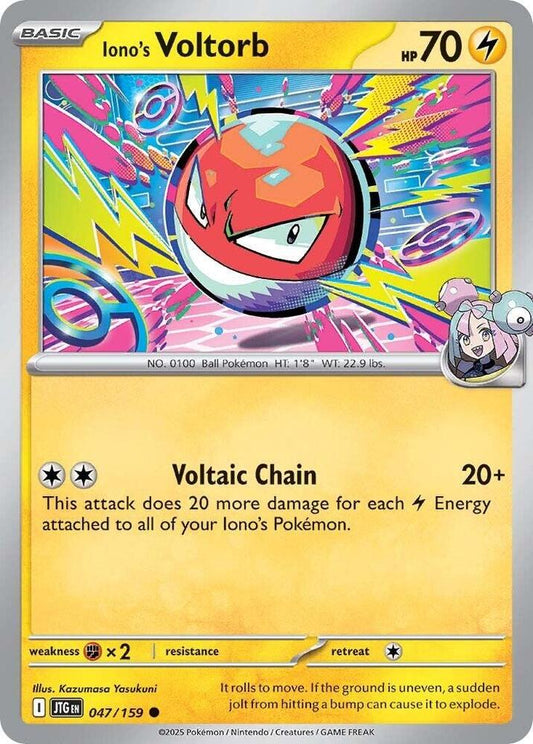 #047 Iono's Voltorb 047/159 Common