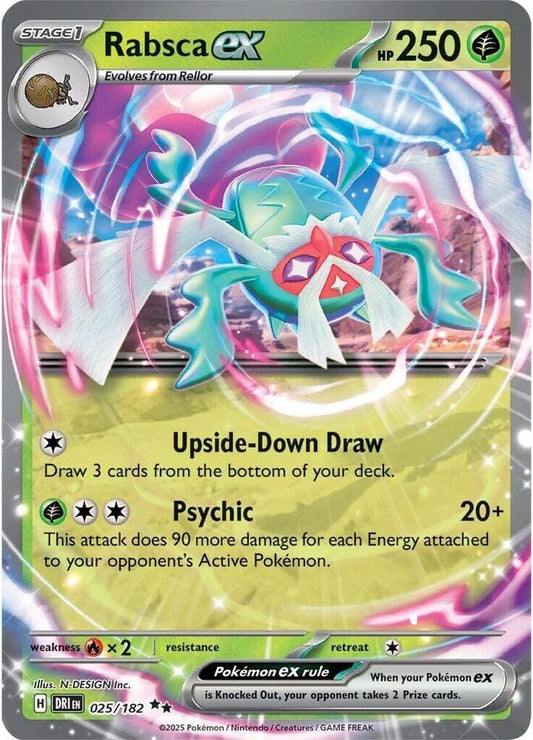 #025 Rabsca EX 025/182 Double Rare