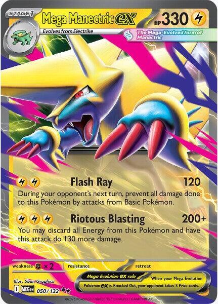 #050 Mega Manectric EX 050/132 Double Rare