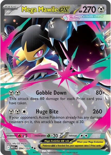 #094 Mega Mawile EX 094/132 Double Rare