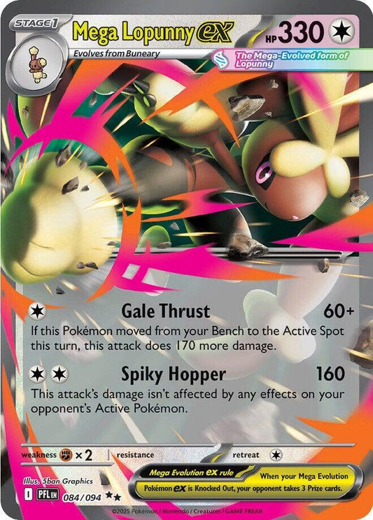 #084 Mega Lopunny EX 084/094 Double Rare