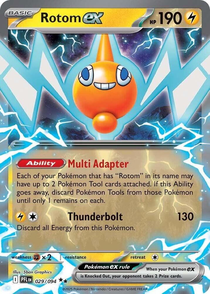 #029 Rotom EX 029/094 Double Rare