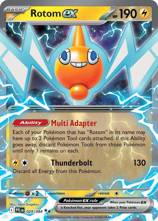 #029 Rotom EX 029/094 Double Rare